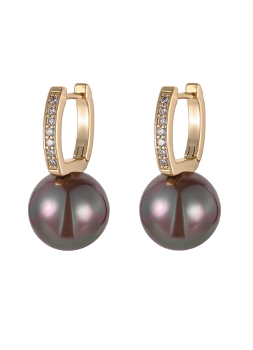 Фото Серьги Madreperla MP02002067 brown/gold