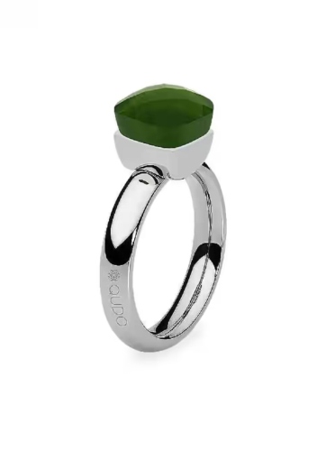 Фото Кольцо Firenze olive 18.5 мм Qudo 610015 G/S