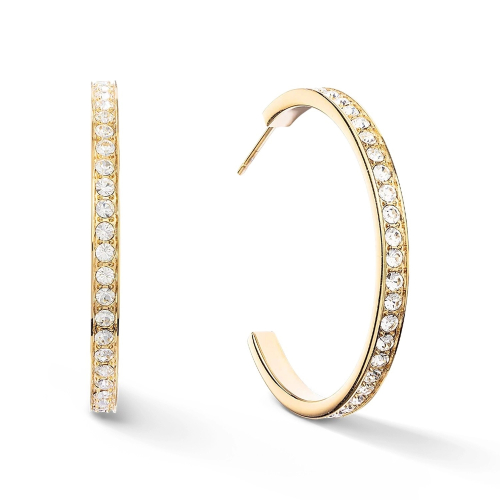 Фото Пусеты Crystal-Gold Coeur de Lion Coeur de Lion 0128/21-1816