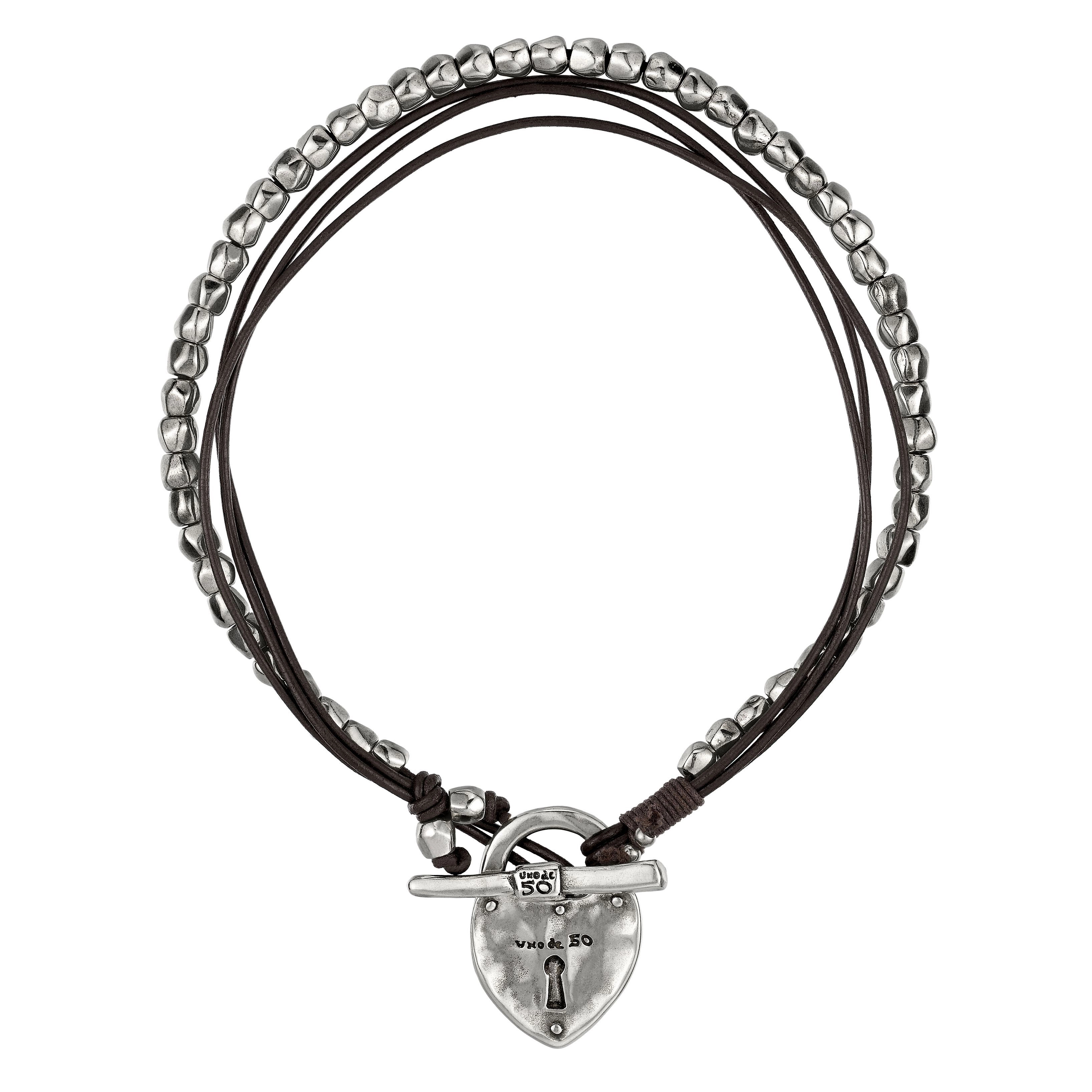 Колье UNOde50 Basic Серебристый UNOde50 COL0717MTLMAR0U