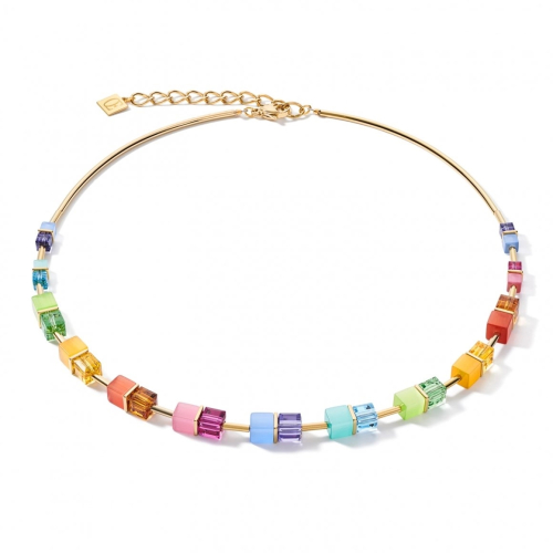 Фото Колье Multicolor Rainbow-Gold Coeur de Lion 5020/10-1535