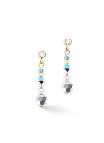 Серьги Turquoise Coeur de Lion 2035/21-0600