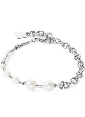 Фото Браслет White-Silver Coeur de Lion 1121/30-1417