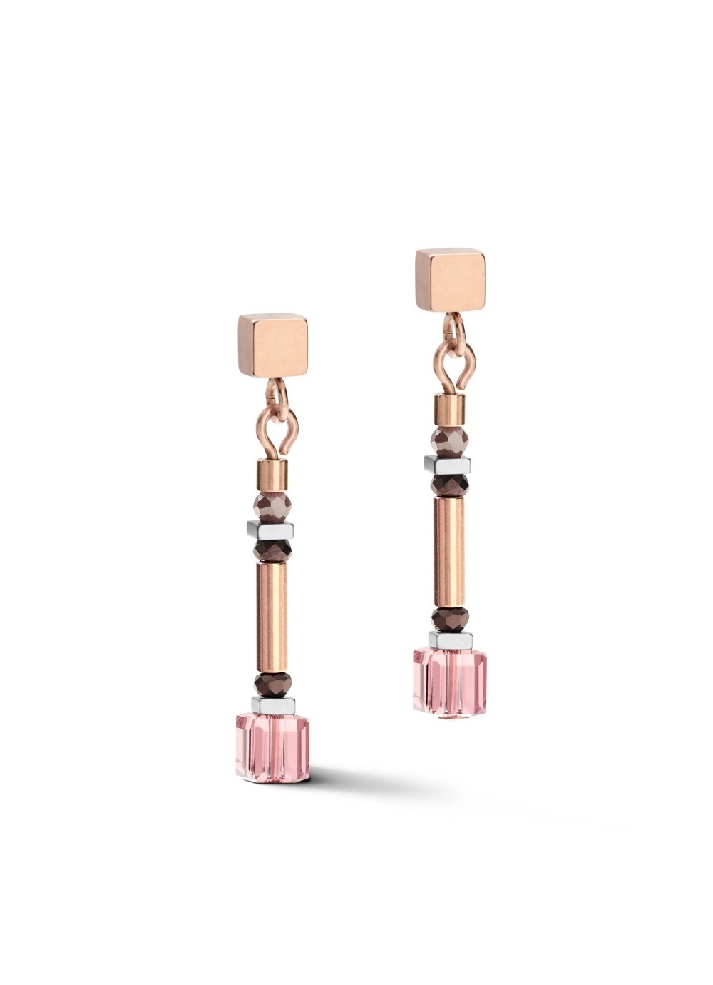 Серьги Shades Of Pink-Lilac Coeur de Lion 5027/21-1927