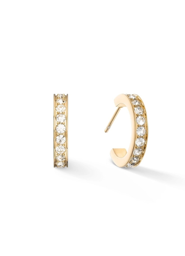 Фото Серьги Crystal-Gold Coeur de Lion 0127/21-1816