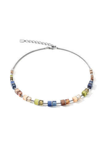 Фото Колье Blue-Brown-Olive Coeur de Lion 5020/10-0750