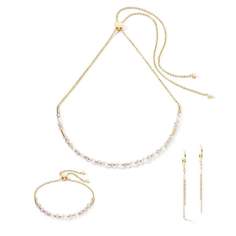 Фото Серьги Beige-Gold Coeur de Lion 4310/21-1016