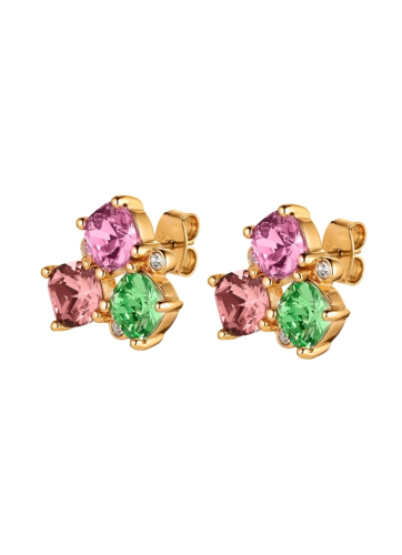 Фото Серьги VIENA SG ROSE/GREEN Dyrberg Kern 420101