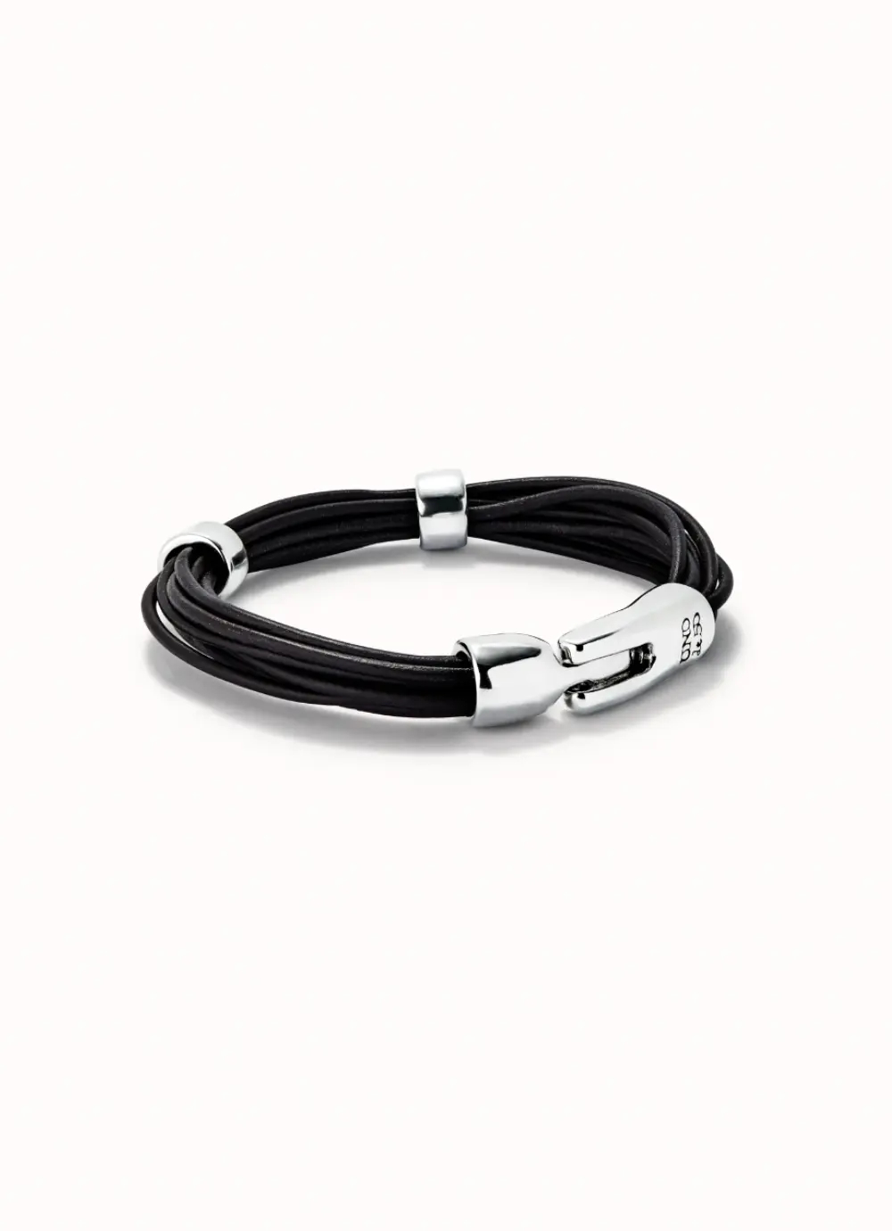 Кожаный браслет Ser Natural с серебром UNOde50 PUL2458MARMTL0L