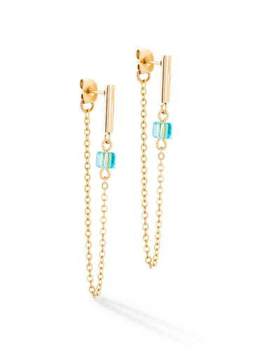 Фото Серьги Multicolour Gold Coeur de Lion 5076/21-1516