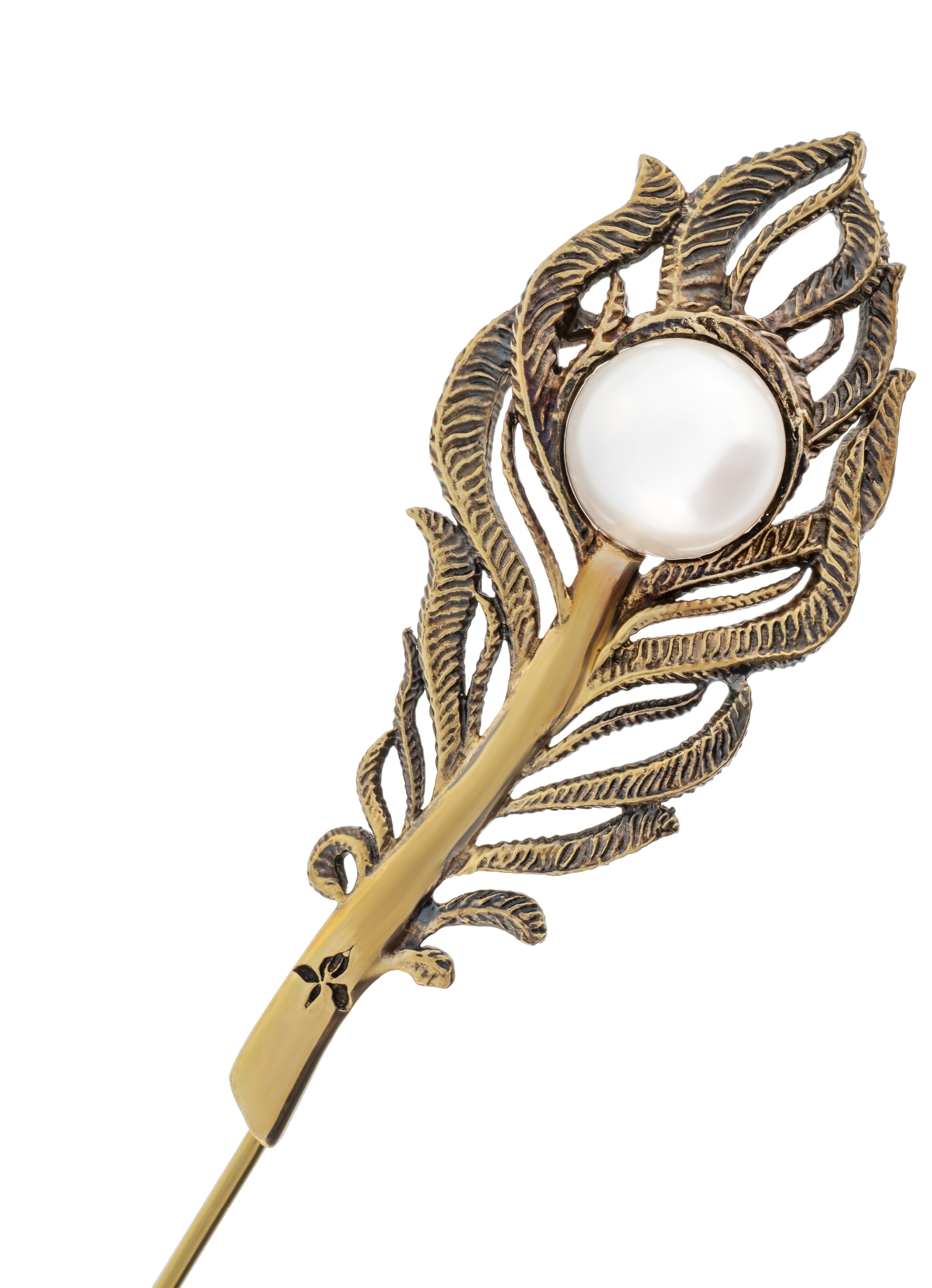 Фото Брошь Piuma di Fenice Fiore di Firenze SP2907 PEARL
