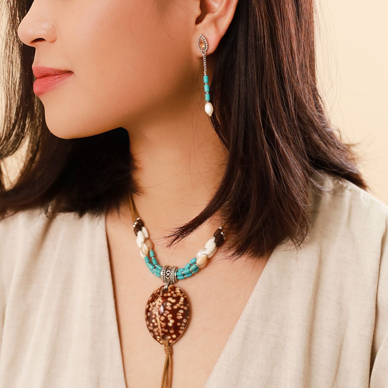 Фото Серьги Malibu Nature Bijoux 12-78319
