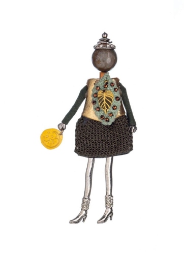 Фото Брошь Dolls Miamelie MiA-2308-BH1347