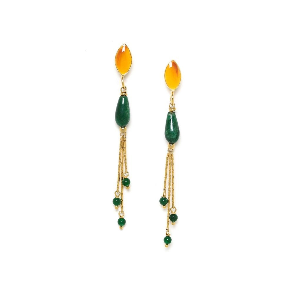 Фото Серьги Agata verde Nature Bijoux NB24.1-12CP79064
