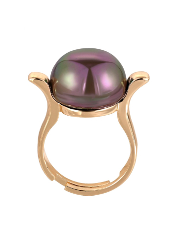 Кольцо Madreperla MP02001054 brown/gold