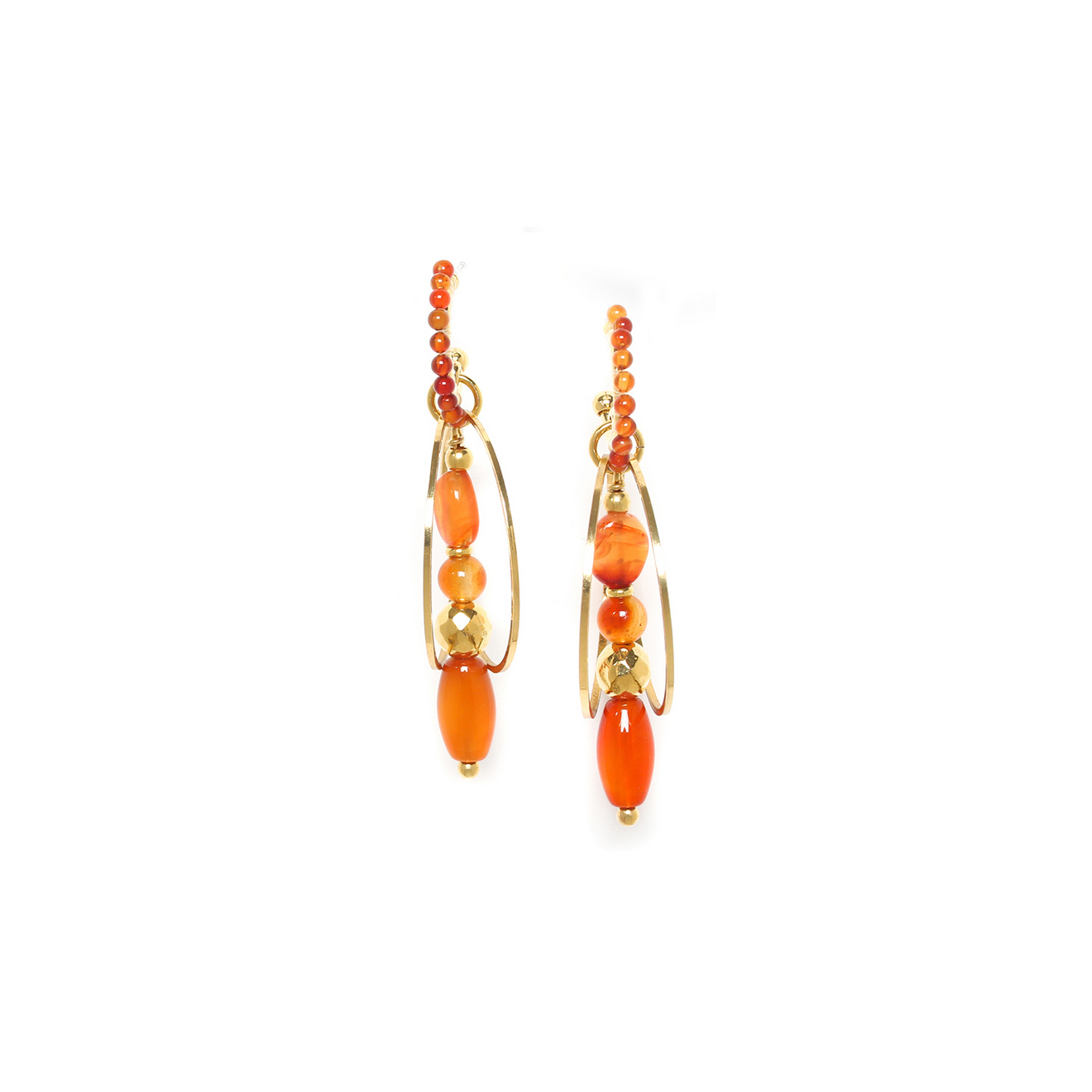 Фото Серьги Agate Nature Bijoux 12-78365