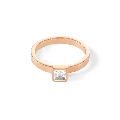 Фото Кольцо Crystal-Rose gold Coeur de Lion 0501/40-1822 60