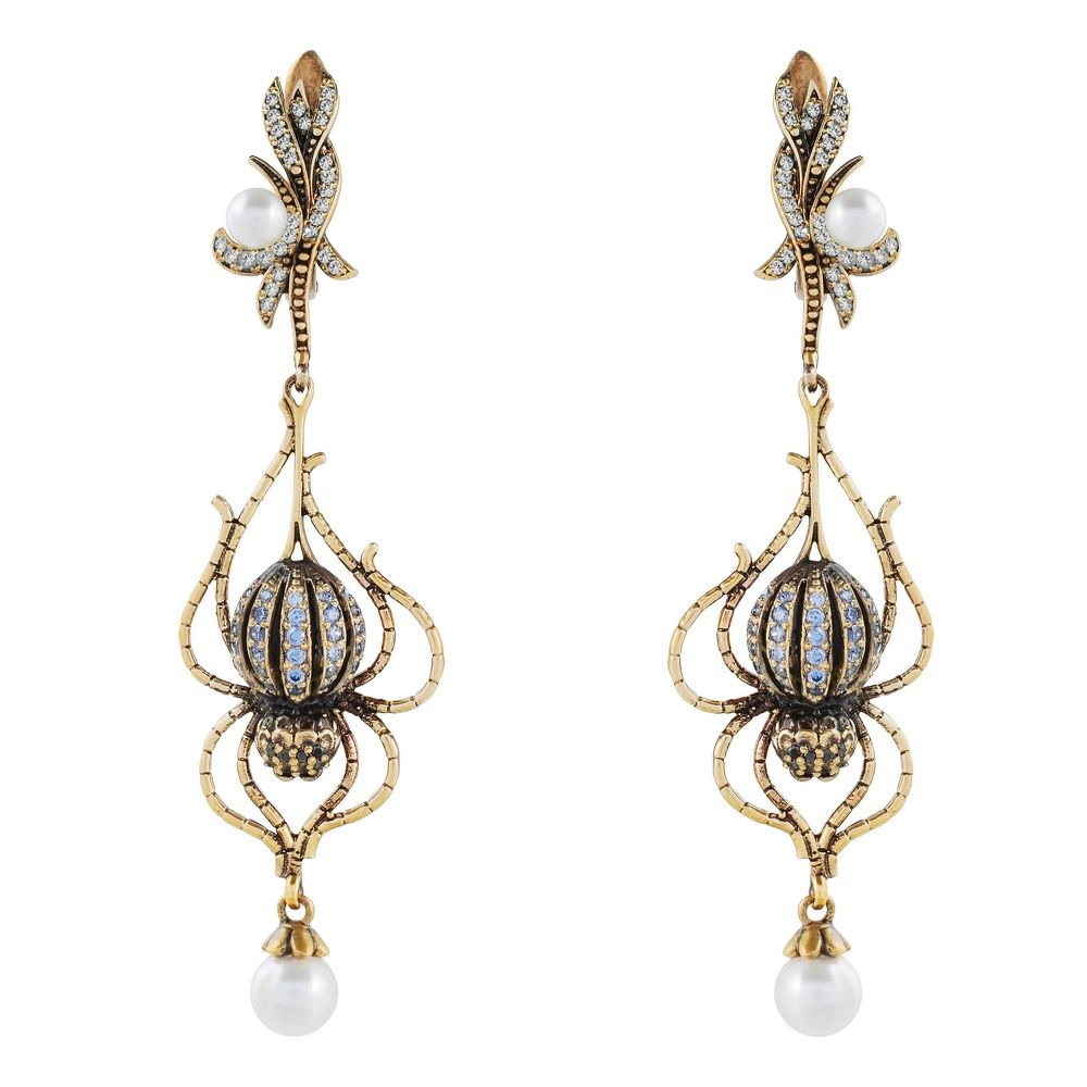 Фото Серьги Ragno Art Nouveau Fiore di Firenze OR0107 GRANAT/OLIVE