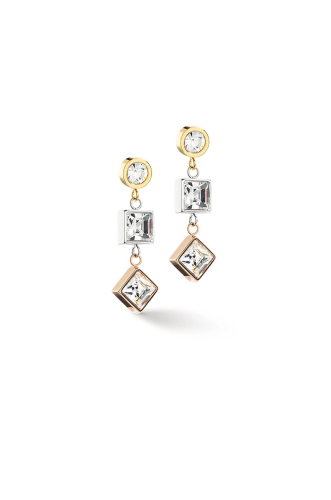 Фото Серьги Tricolour Coeur de Lion 4545/21-1633