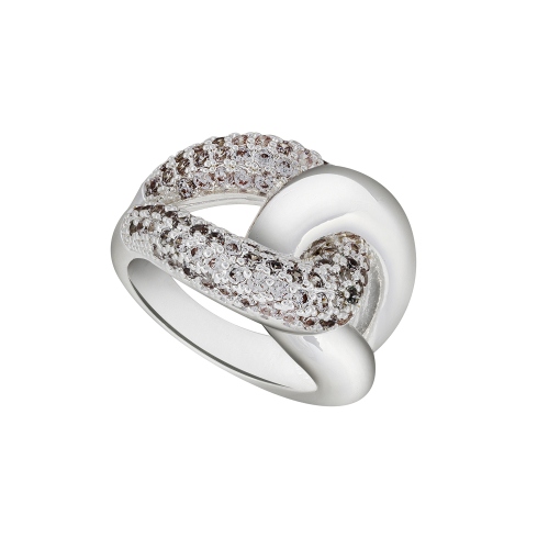Кольцо the weave silver 18.5 Mason KBR03738-02/58 S