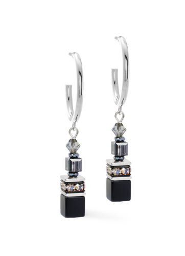 Фото Серьги Black-Silver Coeur de Lion 3021/21-1317