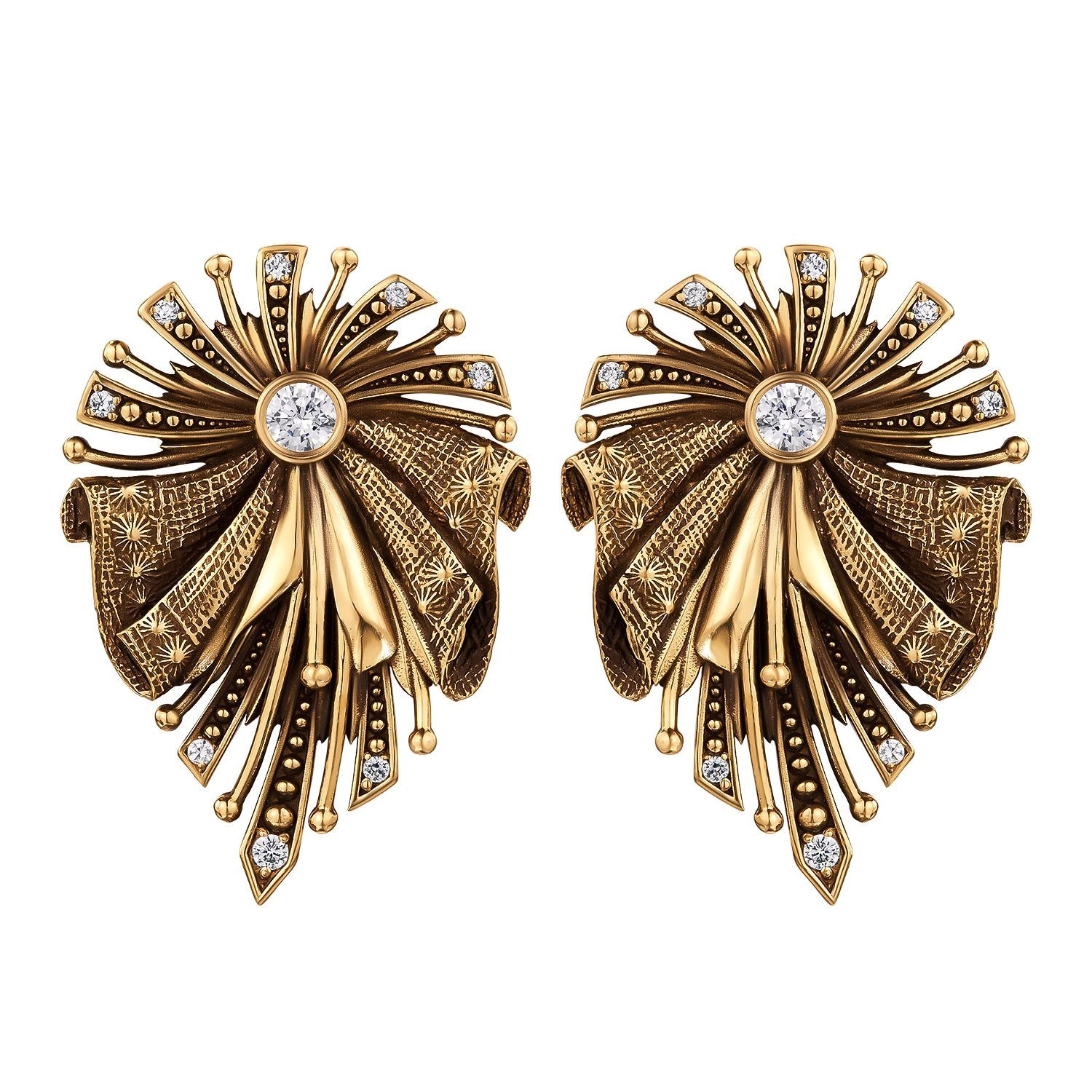Фото Серьги ZIMARRA Fiore di Firenze OR3352 CRYSTAL