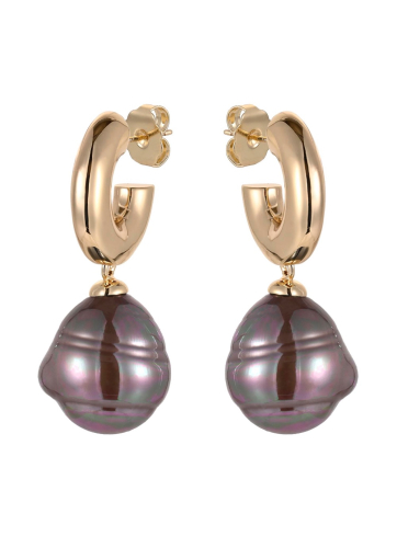 Фото Серьги Madreperla MP02002124 brown/gold