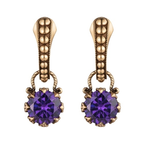 Фото Серьги SEGRETI DELL'OCEANO Fiore di Firenze OR0588-2033 AMETISTA