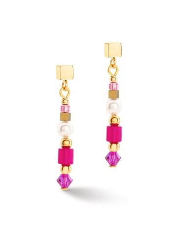 Фото Серьги Pink-Gold Coeur de Lion 4355/21-0416