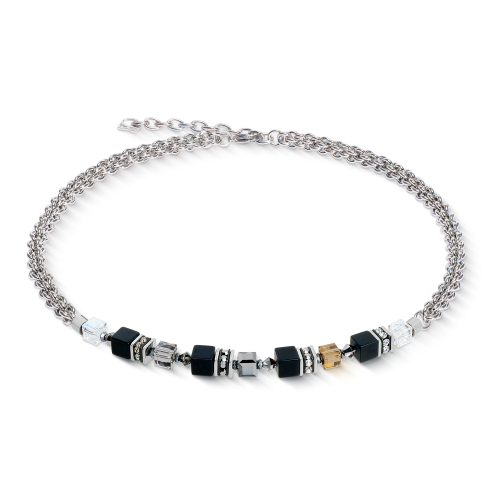 Фото Колье Black-Silver Coeur de Lion 3021/10-1317