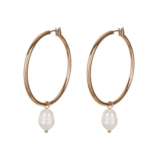 Серьги White Pearle Ring Fiore Luna LE6089 G