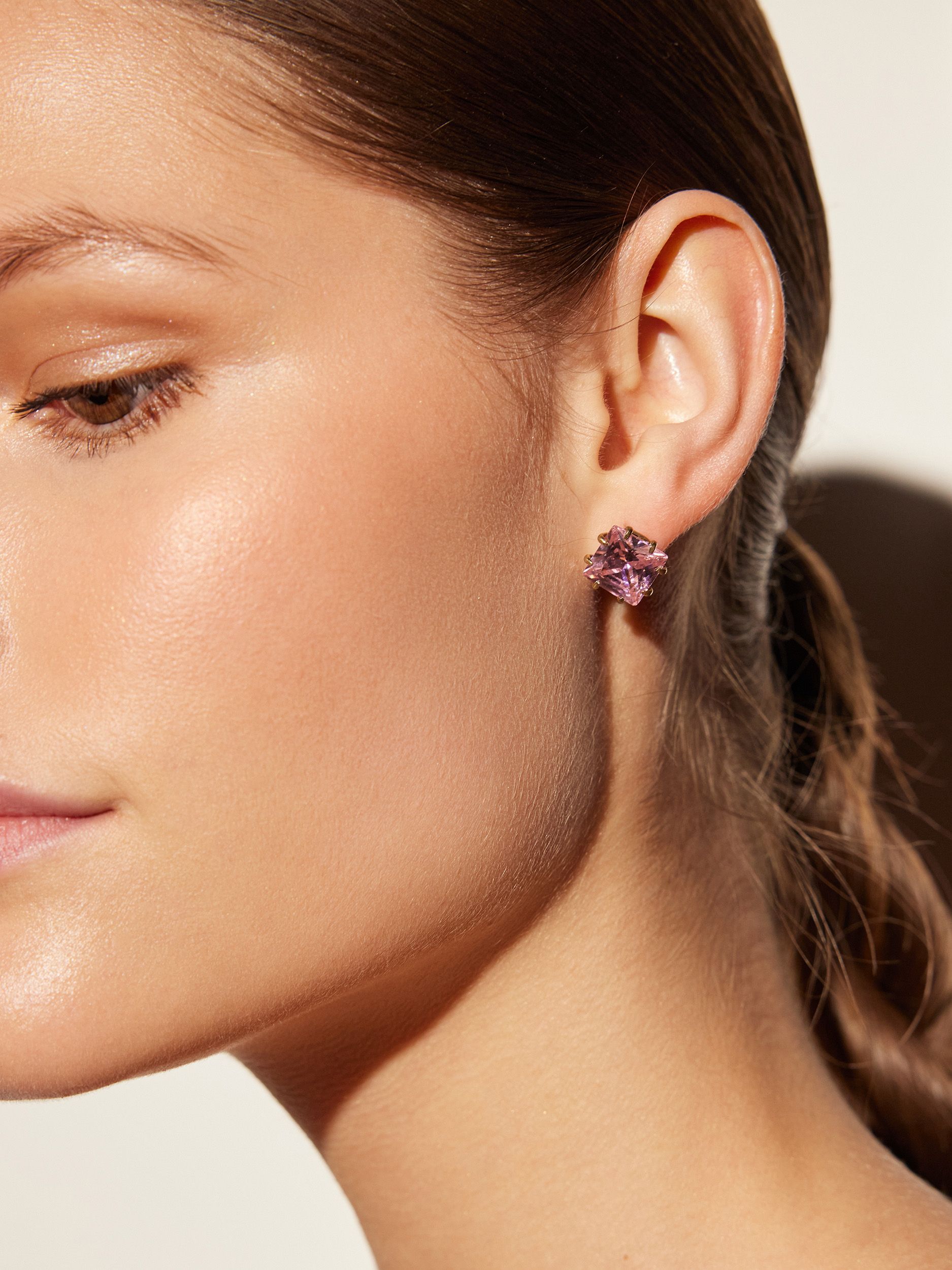 Фото Серьги пусеты VIVIENNE Fiore di Firenze OR1606 ROSA PICCOLO