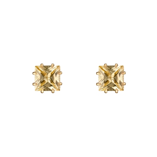 Фото Серьги пусеты VIVIENNE Fiore di Firenze OR1606 GIALLO PICCOLO