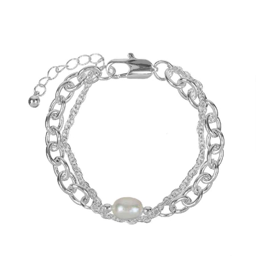 Браслет Bella Pearle Сarabiner Fiore Luna CL1012/MP S