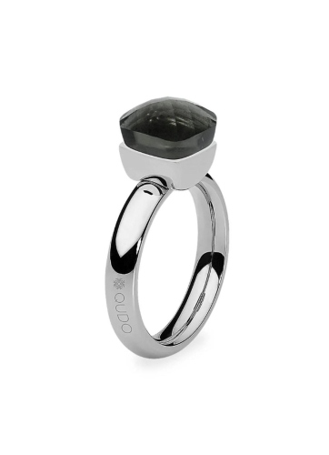 Фото Кольцо Firenze smoky quartz 17.2 мм Qudo 610122 BW/S