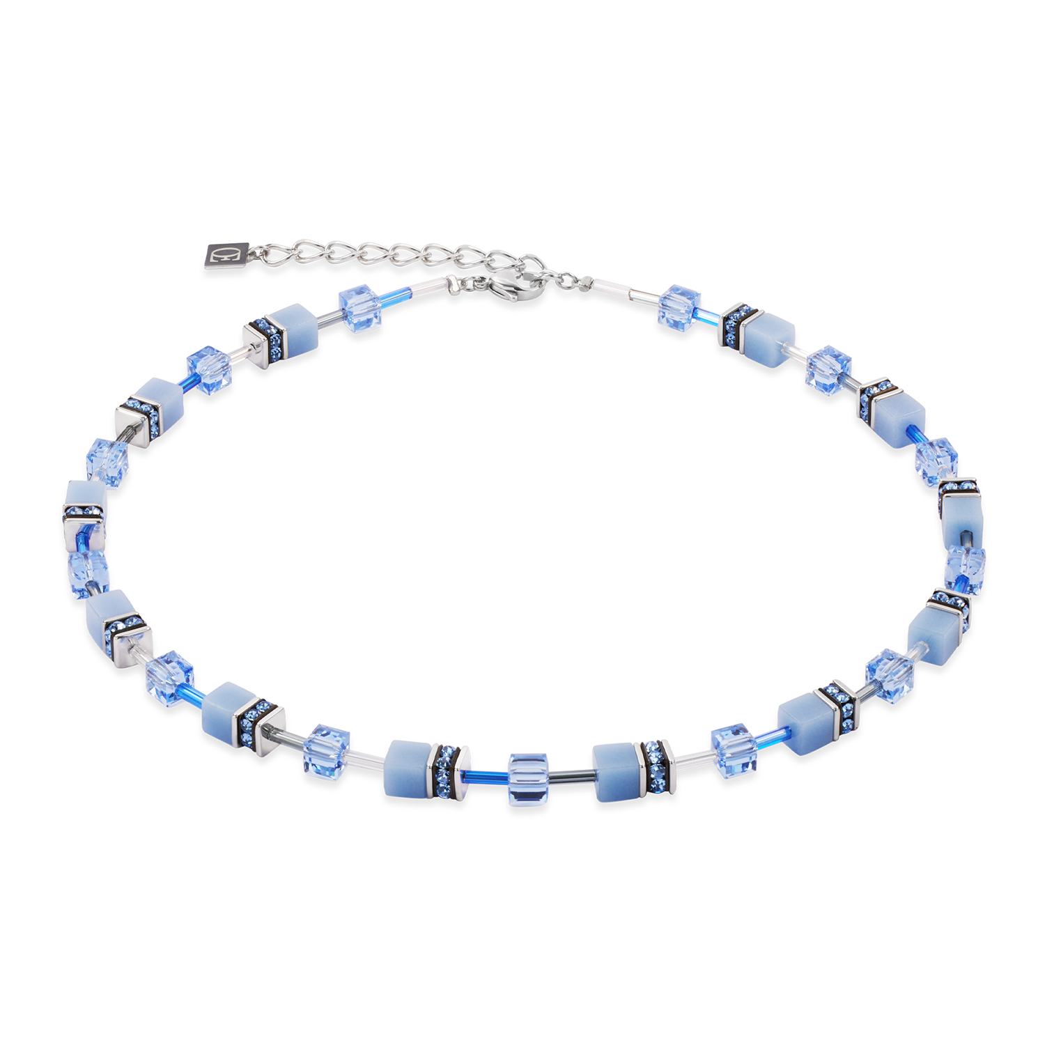 Фото Колье Blue-Silver Coeur de Lion 4020/10-0717