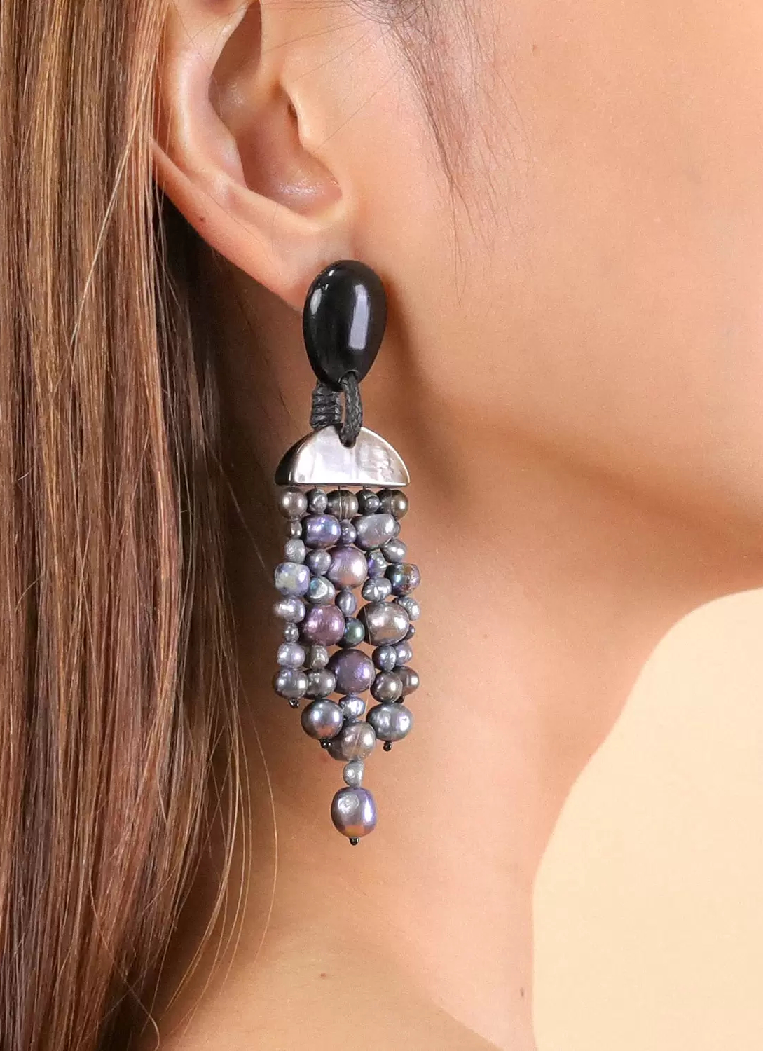 Фото Серьги Blue pearl Nature Bijoux NB24.2-12-79411