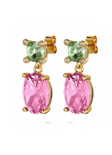 ANTONIA SG GREEN/ROSE серьги 420094