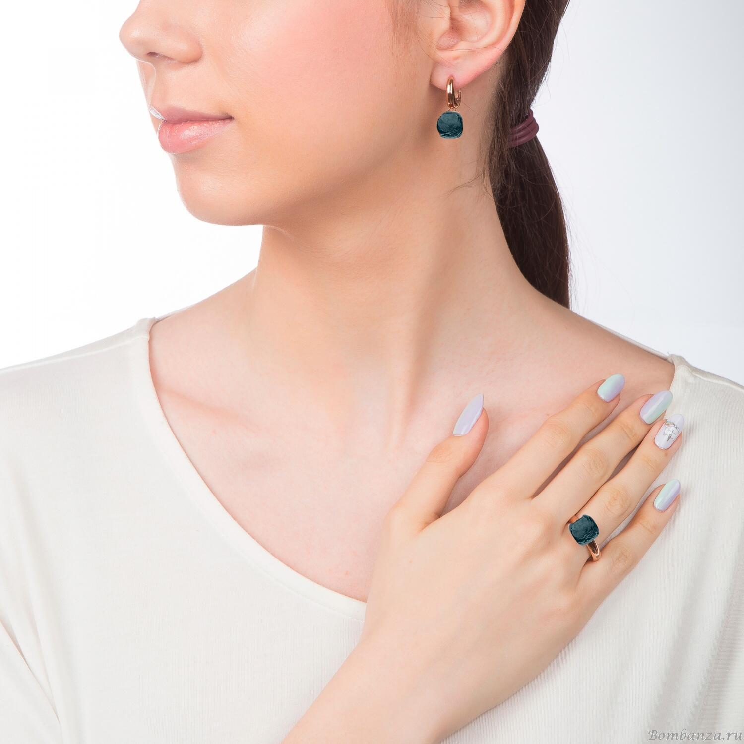 Фото Серьги Firenze Qudo 300026 BL/RG