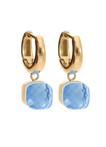 Фото Серьги FIRENZE (G) Light Sapphire Qudo 107001/20-4715
