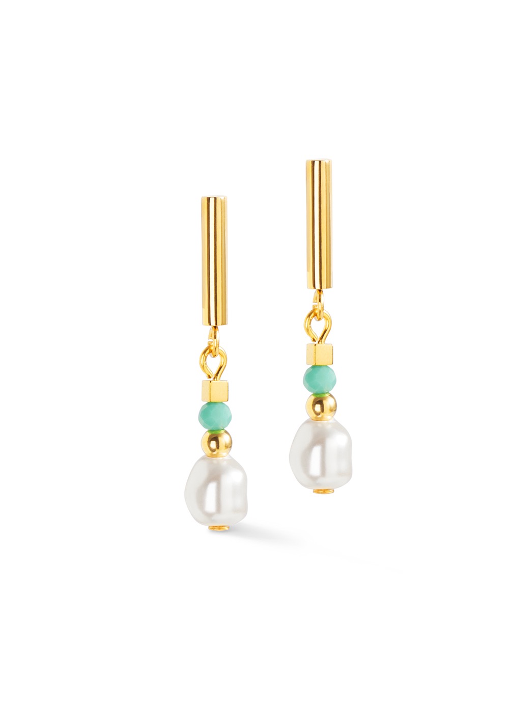 Фото Серьги Mint Green Coeur de Lion 4358/21-0522