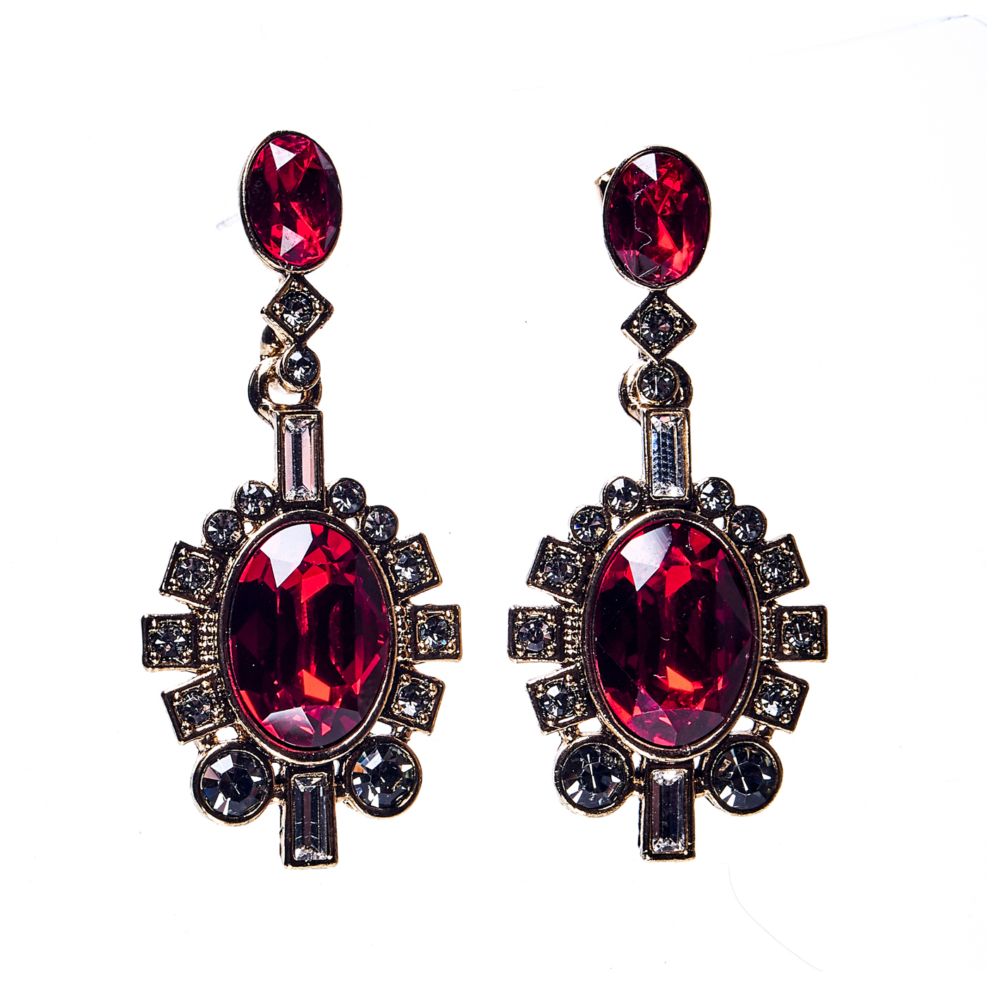 Фото Серьги Moon Paris Vintage подвески, MV-1811-021 золотистый