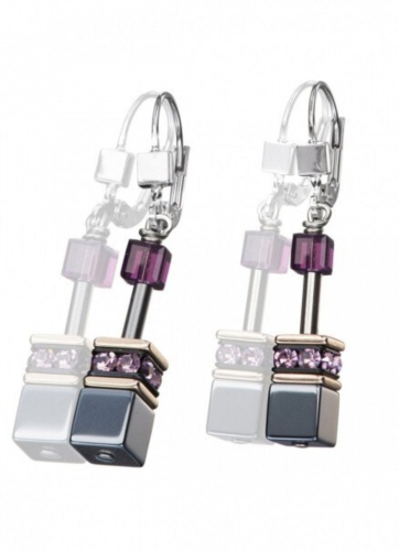 Фото Серьги Amethyst Coeur de Lion 4015/20-0824