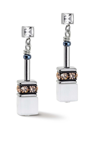 Фото Серьги Peach Monochrome Coeur de Lion 4012/21-0225