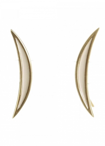 LES JARDINS серьги VISUA SG WHITE 340139