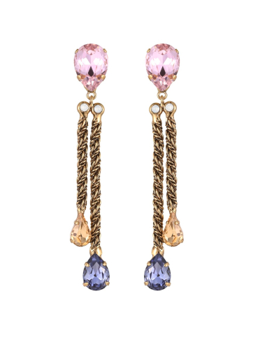 Фото Серьги "Хромосомы" Claudio Canzian CC00202190 pink