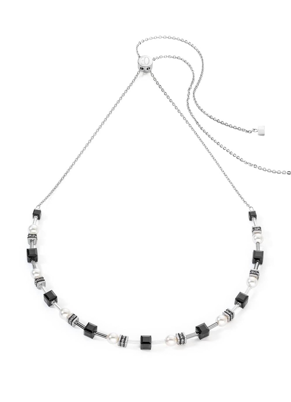 Фото Колье Black-Silver Coeur de Lion 4085/10-1317