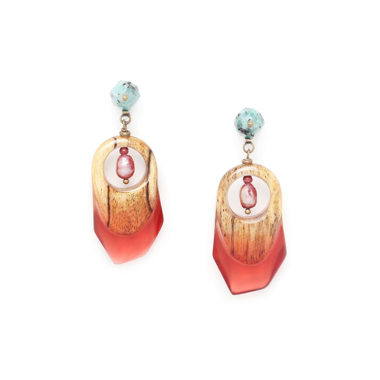 Фото Серьги Sweet Amber Nature Bijoux 12-75811