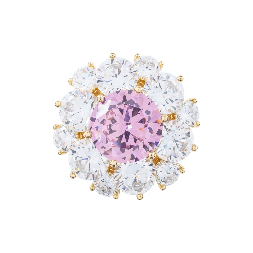 Брошь Кристалл Zircon+магнит Fiore Luna XR12099A3 G