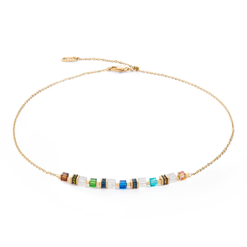 Колье Multicolour Gold Coeur de Lion 5076/10-1516